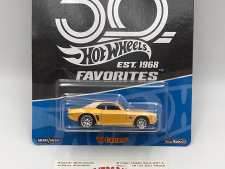 2018 hot wheels 50th favorites 69 Camaro 9 10 257E Discount