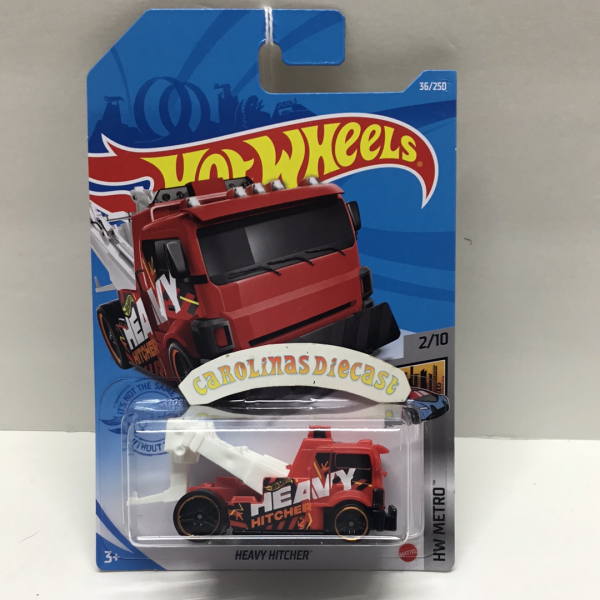 2021 hot wheels #36 Heavy Hitcher Red JJ2 Online