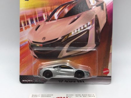 Hot wheels premium fast and furious 5 5 17 Acura NSX 248F For Discount