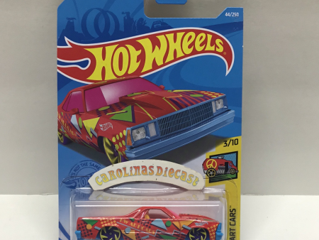 2021 hot wheels #44 80 El Camino red art cars U6 For Sale