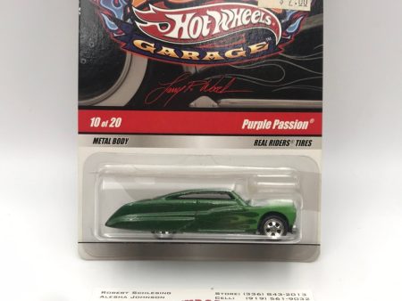 Hot wheels Larrys garage 10 of 20 Purple Passion real riders 265G Online Sale