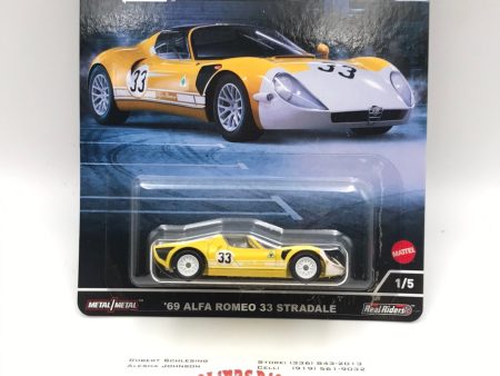 2022 Hot wheels car culture Exotic Envy 1 5 69 Alfa Romeo 33 stradale 255F For Cheap