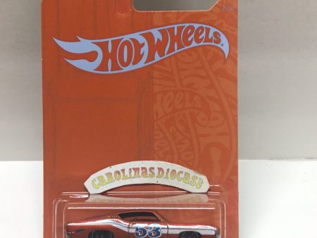 2021 Hot wheels 53rd anniversary set orange and blue mix 2 69 Ford Torino Talladega 154H For Cheap