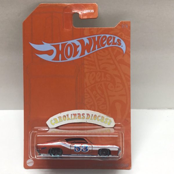 2021 Hot wheels 53rd anniversary set orange and blue mix 2 69 Ford Torino Talladega 154H For Cheap