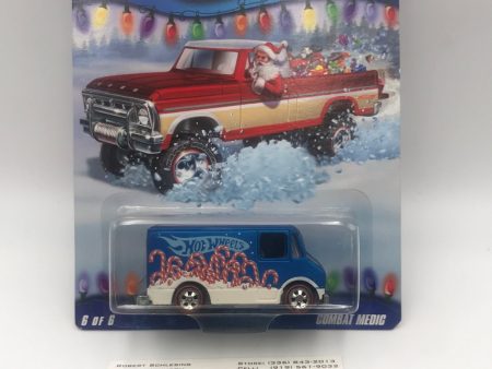 Hot wheels 2009 holiday rods #6 Combat Medic Blue on Sale