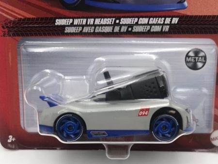 2022 Disney Pixar Cars Metal series Sudeep with be headset 138G Online Hot Sale