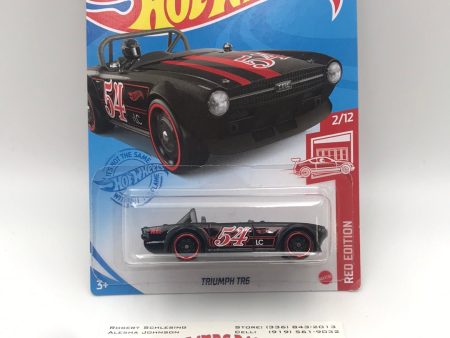 2019 hot wheels #9 Triumph  TR6 Red Edition target exclusive HH6 For Cheap