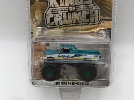 Greenlight Kings of crunch series 11 1993 Ford F-250 Wildfoot greenie chase green machine VHTF For Cheap