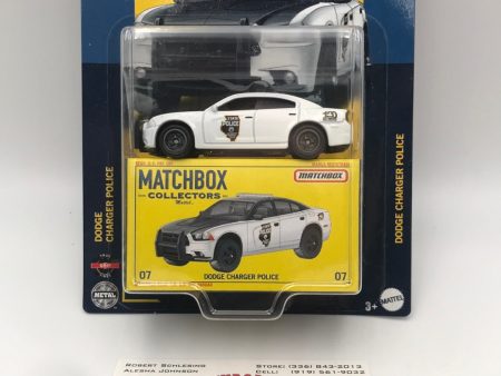 2021 matchbox Collectors #7 Dodge Charger Police 7 20 Sale