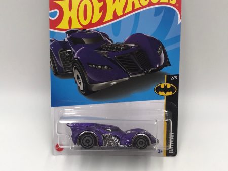 2022 hot wheels L M  case #32 Batman Arkham asylum Batmobile purple 118B Sale