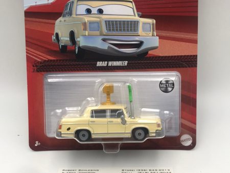 2022 Disney Pixar Cars Metal series Brad Winmiler new 137E Sale