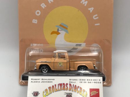 M2 Machines auto-drivers 1958 Chevrolet Apache Stepside R86 new!! For Discount