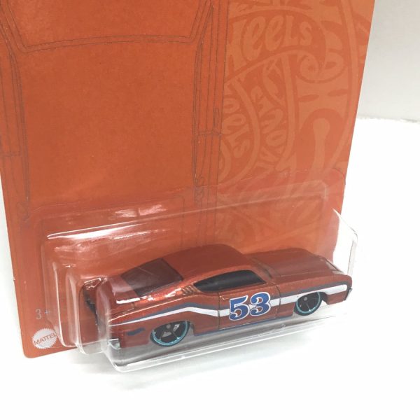 2021 Hot wheels 53rd anniversary set orange and blue mix 2 69 Ford Torino Talladega 154H For Cheap