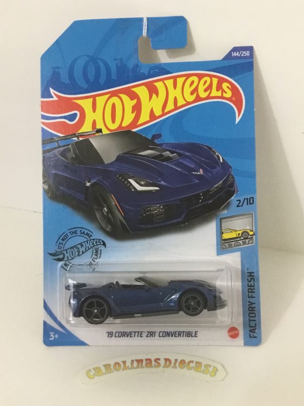 2020 hot wheels #144 19 Corvette ZR1 convertible R3 For Discount