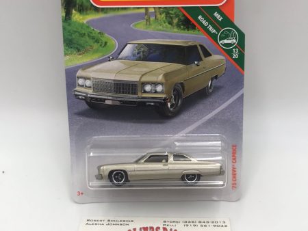 2020 matchbox #6 75 Chevy Caprice 17i Supply