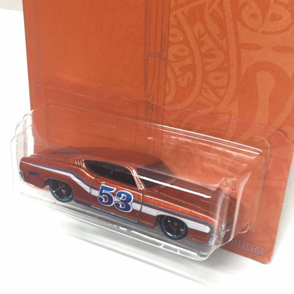 2021 Hot wheels 53rd anniversary set orange and blue mix 2 69 Ford Torino Talladega 154H For Cheap