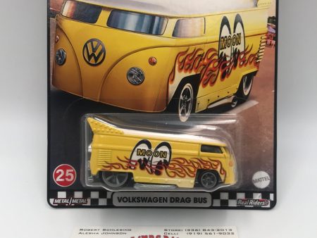 Hot Wheels Boulevard #25 Volkswagen drag bus moon eyes G3 Discount