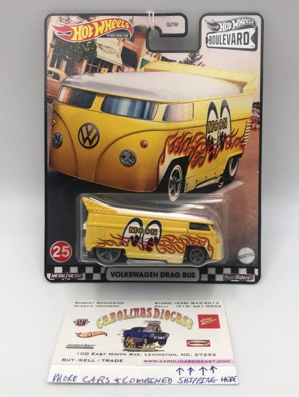 Hot Wheels Boulevard #25 Volkswagen drag bus moon eyes G3 Discount