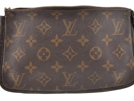 Authentic Louis Vuitton Monogram Pochette Accessoires Pouch M51980 Junk 6457I For Discount