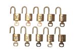 Authentic Louis Vuitton Padlock & Keys 10Set LV 6476I Online now