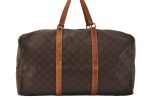 Authentic Louis Vuitton Monogram Sac Souple55 Hand Boston Bag Old Model LV 5006I Online Hot Sale