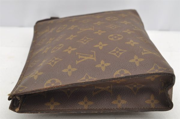 Authentic Louis Vuitton Monogram Poche Toilette 26 M47542 Cosmetics Pouch 5311I Fashion