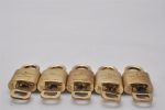 Authentic Louis Vuitton Padlock & Keys 10Set LV 6476I Online now