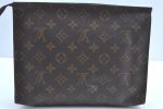 Auth Louis Vuitton Monogram Poche Toilette 26 Cosmetics Pouch Old Model LV K5650 Online Hot Sale