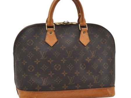 Authentic Louis Vuitton Monogram Alma Hand Bag Purse M51130 LV 6653I Online Hot Sale