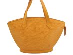 Authentic Louis Vuitton Epi Saint Jacques Hand Bag Yellow M52279 LV 6246I Online