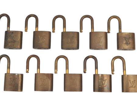 Authentic Louis Vuitton Padlock Gold 10Set LV K4447 Online Hot Sale