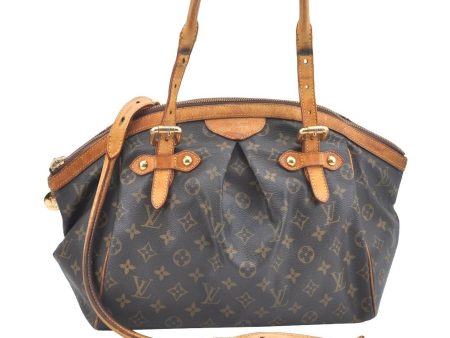 Authentic Louis Vuitton Monogram Tivoli GM Hand Tote Bag M40144 LV Junk 1454H Online Hot Sale