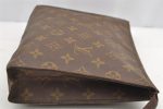 Authentic Louis Vuitton Monogram Poche Toilette 26 M47542 Cosmetics Pouch 5311I Fashion