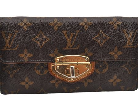 Auth Louis Vuitton Monogram Etoile Portefeuille Sarah Wallet M66556 LV 6570I Hot on Sale