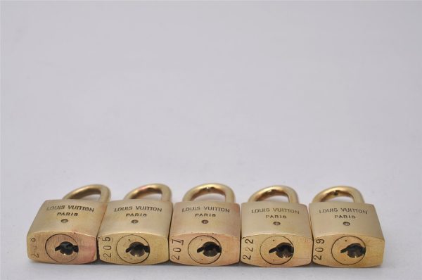 Authentic Louis Vuitton Padlock 10Set Old Model LV 3487I Sale