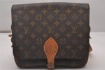 Authentic Louis Vuitton Monogram Cartouchiere GM M51252 Shoulder Cross Bag 4754I Cheap