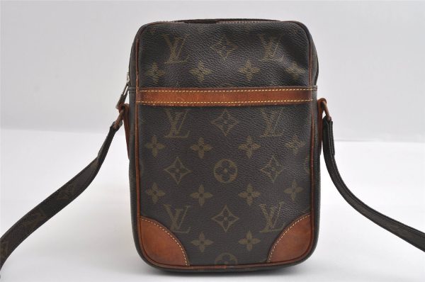 Authentic Louis Vuitton Monogram Danube Shoulder Cross Body Bag M45266 LV 6233I Hot on Sale