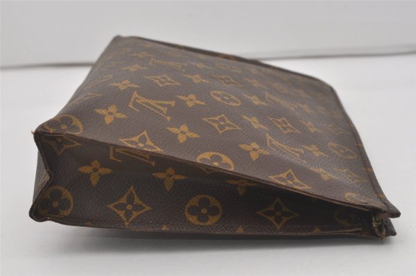 Auth Louis Vuitton Monogram Poche Toilette 26 Cosmetics Pouch Old Model LV 6083I Online Sale