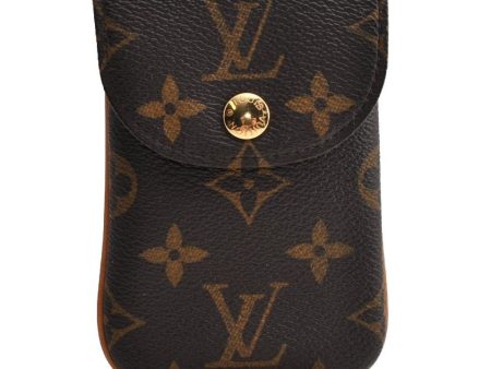 Authentic Louis Vuitton Monogram Etui Telephone MM Phone Case M66546 LV 5477I For Cheap