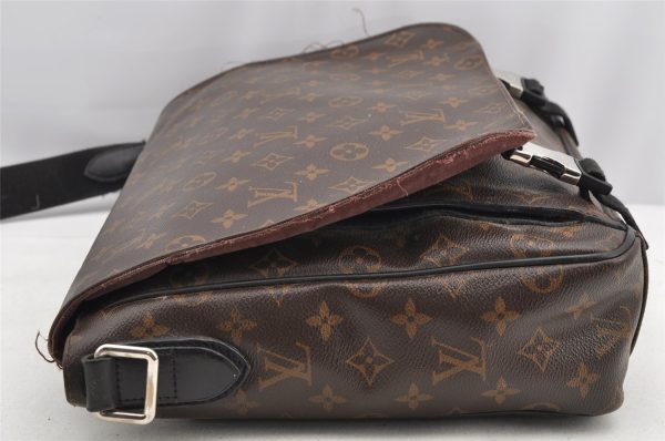 Auth Louis Vuitton Monogram Macassar Clarence Shoulder Bag M40936 Junk 4733I Online Hot Sale