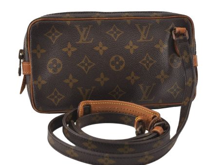 Auth Louis Vuitton Monogram Marly Bandouliere Shoulder Bag M51828 Junk 6353I Online