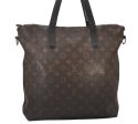 Authentic Louis Vuitton Monogram Macassar Davis 2Way Tote Bag M56708 LV 4720I Fashion