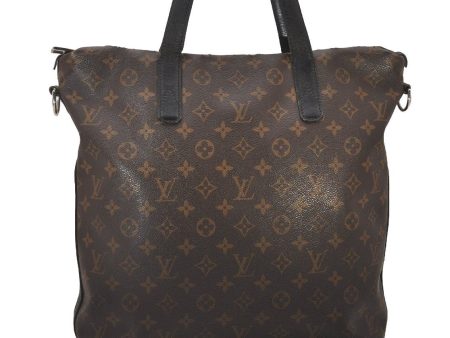 Authentic Louis Vuitton Monogram Macassar Davis 2Way Tote Bag M56708 LV 4720I Fashion