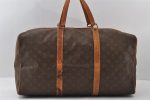 Authentic Louis Vuitton Monogram Sac Souple55 Hand Boston Bag Old Model LV 5006I Online Hot Sale