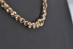 Authentic Christian Dior Gold Tone Rhinestone Chain Pendant Necklace CD 5521I Cheap