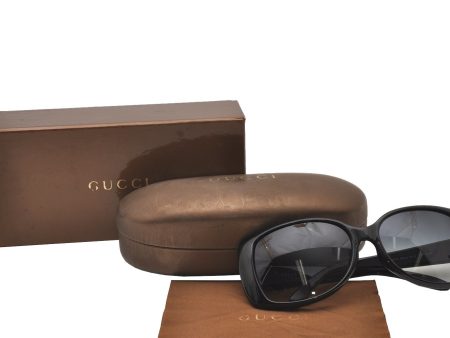 Authentic GUCCI Vintage Sunglasses GG 3591 F S Plastic Black Box 5547I on Sale