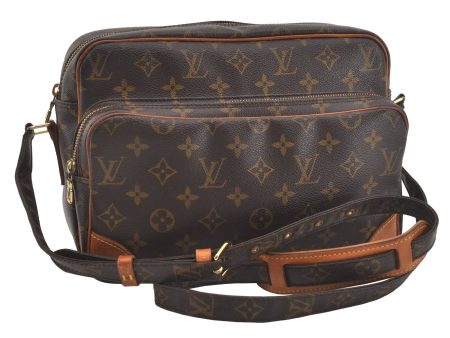 Authentic Louis Vuitton Monogram Nile Shoulder Cross Body Bag M45244 LV 6210I Hot on Sale