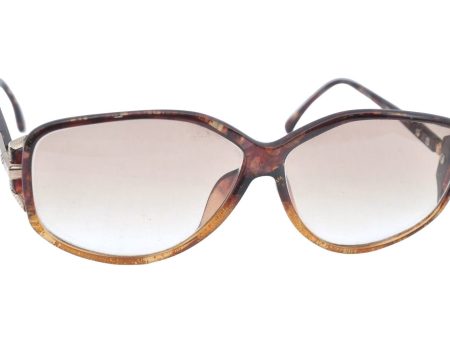 Authentic Christian Dior Sunglasses 2498A Plastic Brown CD K5518 Fashion