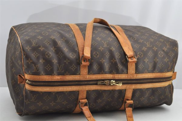 Authentic Louis Vuitton Monogram Sac Souple55 Hand Boston Bag M41622 Junk 5480I Online