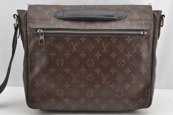 Auth Louis Vuitton Monogram Macassar Clarence Shoulder Bag M40936 Junk 4733I Online Hot Sale